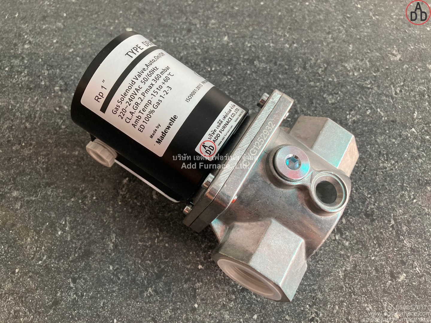 Gas Solenoid Valve Type DEVG 25 (9)